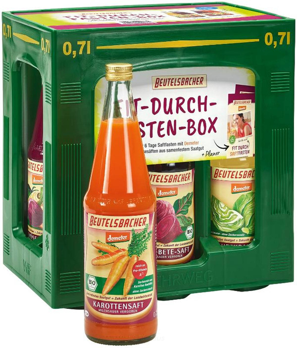Produktfoto zu Fitness Fasten Box (6 x 0,7l)