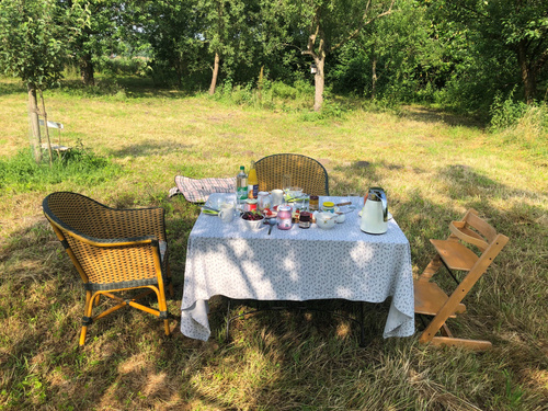 Gedeckter Tisch