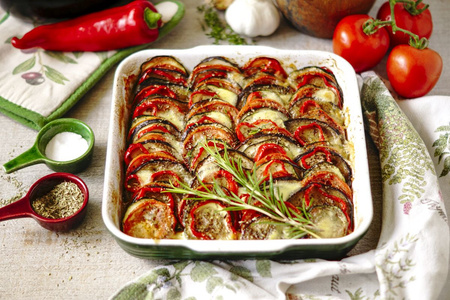 Ratatouille aus dem Ofen