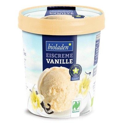 Produktfoto zu Eiscreme Vanille (500ml))
