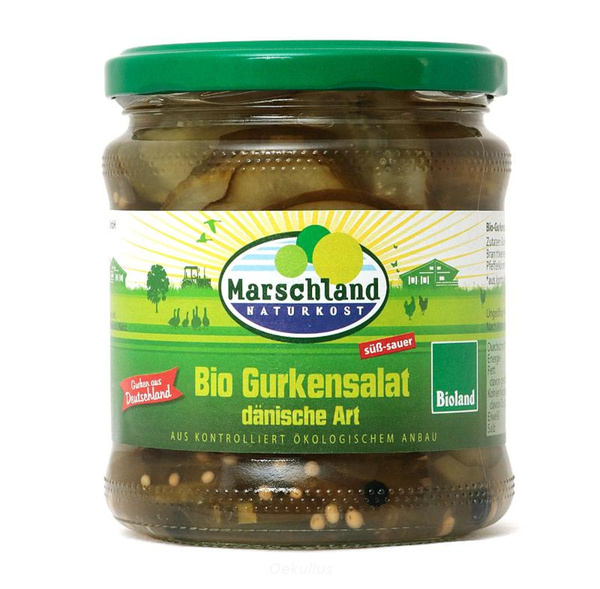Produktfoto zu Dänischer Gurkensalat