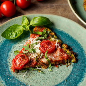 Zucchini-Pizza