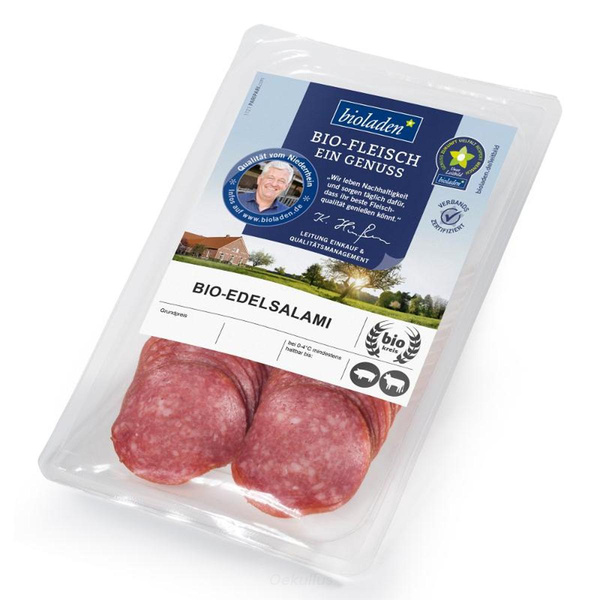 Produktfoto zu Edelsalami geschnitten