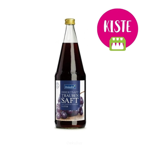 Produktfoto zu Traubensaft KISTE (6x1l)