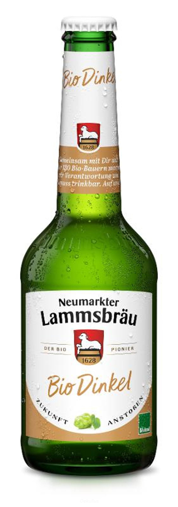 Produktfoto zu Lammsbräu Dinkelbier KISTE (10 x 0,33l)