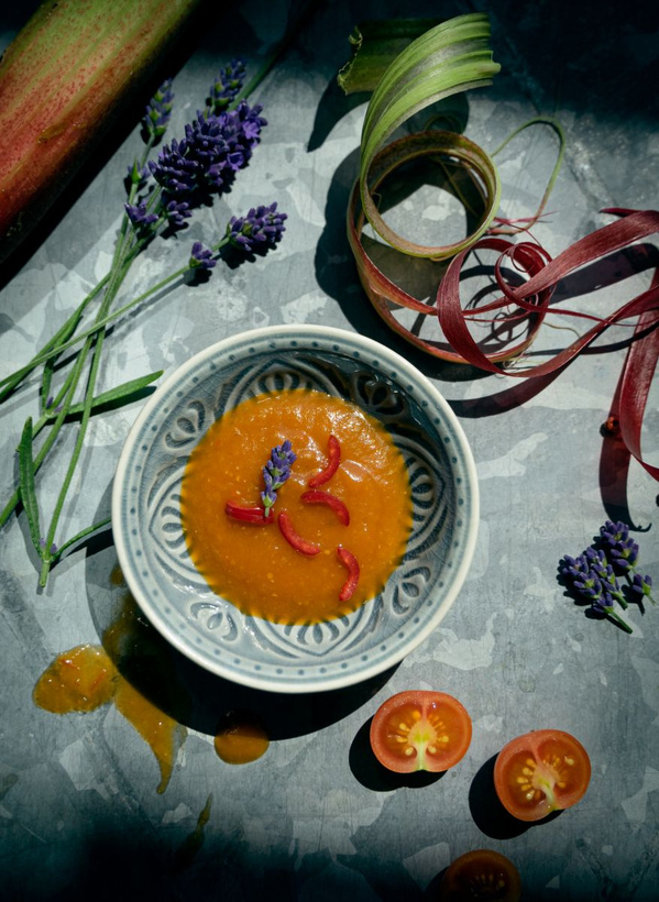 Rhabarber-Tomaten-Chutney