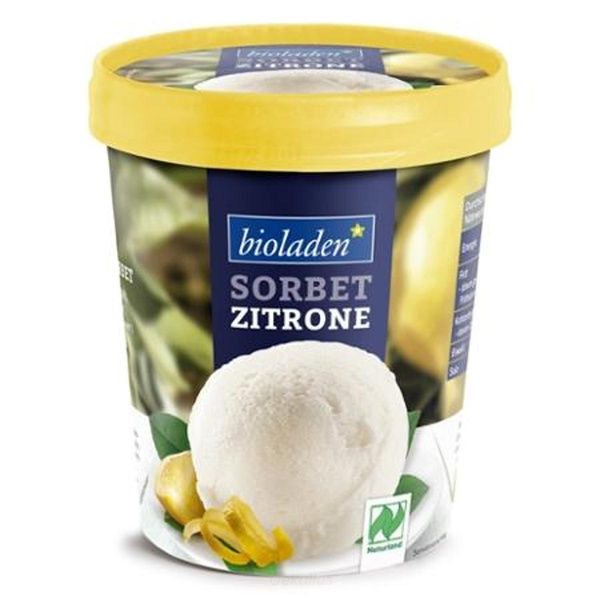 Produktfoto zu Zitronensorbet (500ml)