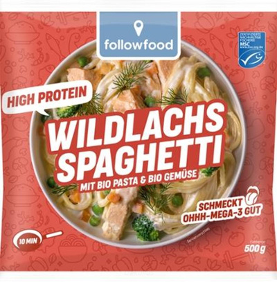 Produktfoto zu Wildlachs Spaghetti