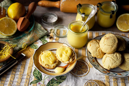 Scones mit Lemon Curd
