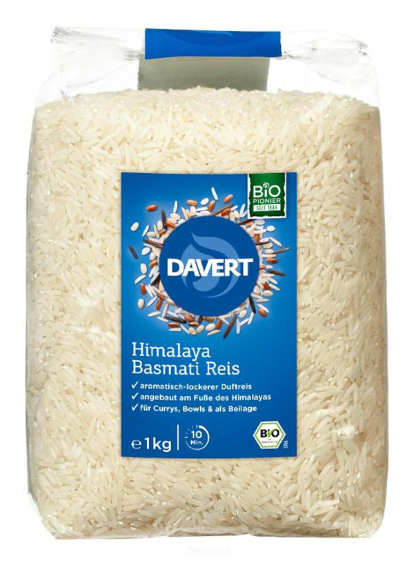 Produktfoto zu Himalaya Basmati Reis weiß 1kg