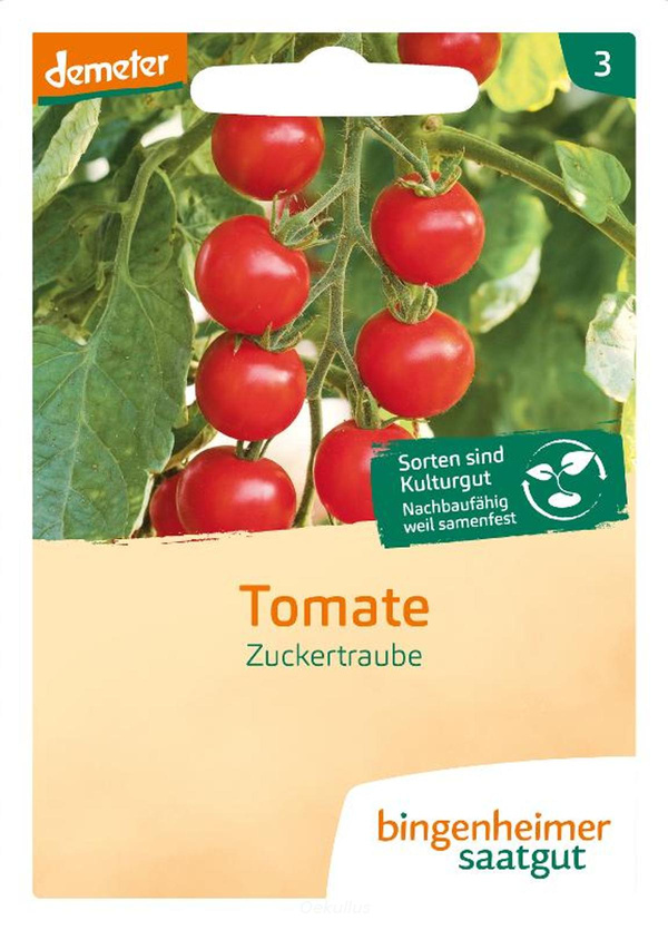 Produktfoto zu Cocktail-Tomate "Zuckertraube" (Saatgut)