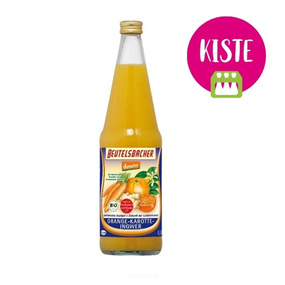 Produktfoto zu Orange Karotte Ingwer Saft KISTE