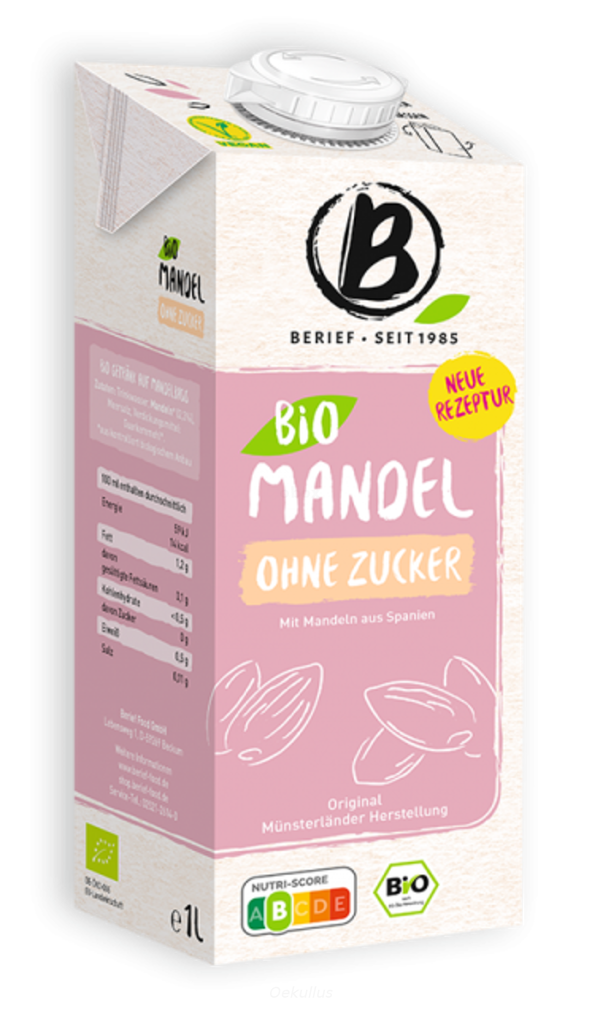 Produktfoto zu Mandel Drink Natur KARTON (8x)