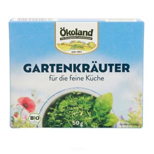 Produktfoto zu Gartenkräuter - fein gehackt (50g)