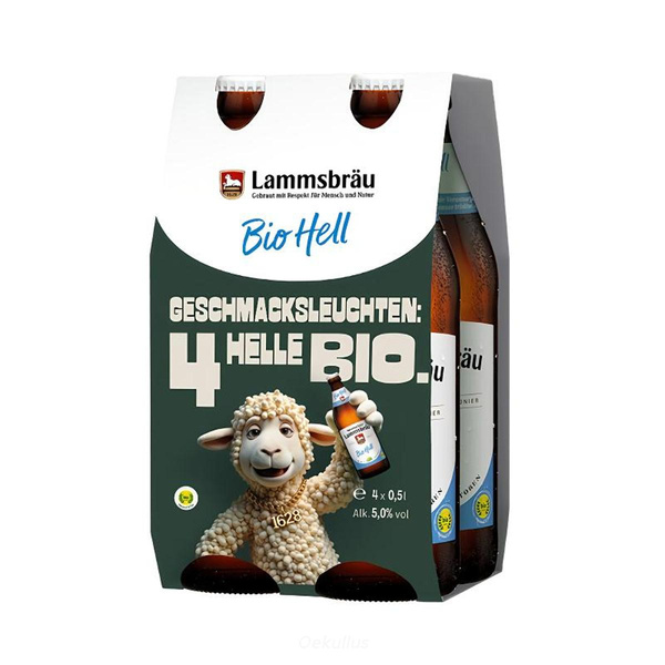 Produktfoto zu Lammsbräu Hell 4-Pack