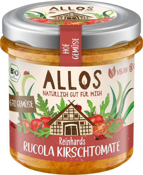 Produktfoto zu Hofgemüse Rucola Kirschtomate