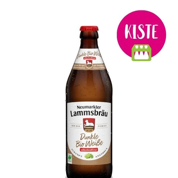 Produktfoto zu Dunkle Weisse alkoholfrei KISTE (10 x 0,5l)