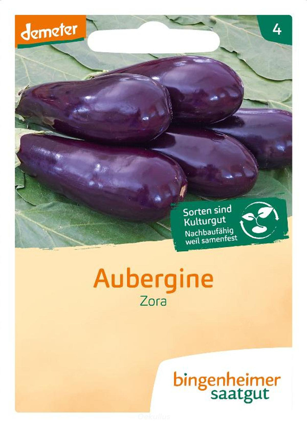 Produktfoto zu Aubergine Zora (Saatgut)