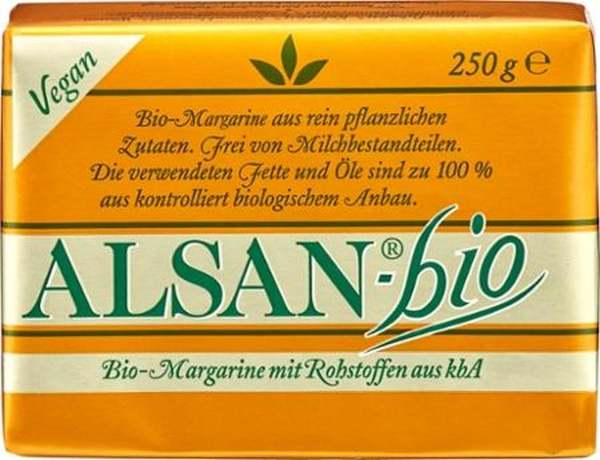 Produktfoto zu Alsan Bio-Margarine
