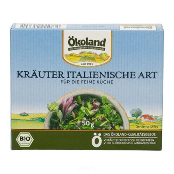 Produktfoto zu Italienische Kräuter - gehackt (50g)